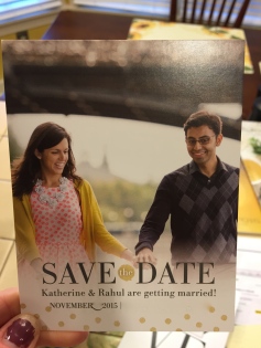 Our save the dates!